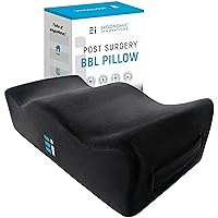Ergonomic Innovations BBL Pillow After Surgery for Butt - Sit Better After Your Brazilian Butt Lift - Butt Pillow for Post Surgery Recovery - Supports 240 lbs (Cojin para Cirugia de Gluteos)