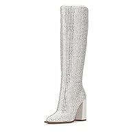 Jessica Simpson Women's Lovelly Embellished Over The Knee Boot High