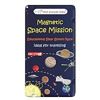 The Purple Cow- Space Mission Magnetic Travel Game. Great for Travel and On-The-Go. A Unique Solar System Game. Educational and Learning Activity for Boys and Girls. Ages 5+