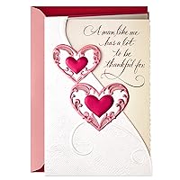 Hallmark 729VFE1191 Valentines Day Card for Wife or Girlfriend (Beautiful You)