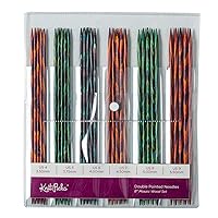 Knit Picks Options 2-3/4 Short Tip Interchangeable Wood Knitting Needle  Set (Mosaic)