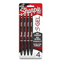 Mr. Pen- Black Fineliners, 0.25mm, 4 Pack, Bible Pens No Bleed, Fine Tip,  Ultra Fine, Black Art Pens