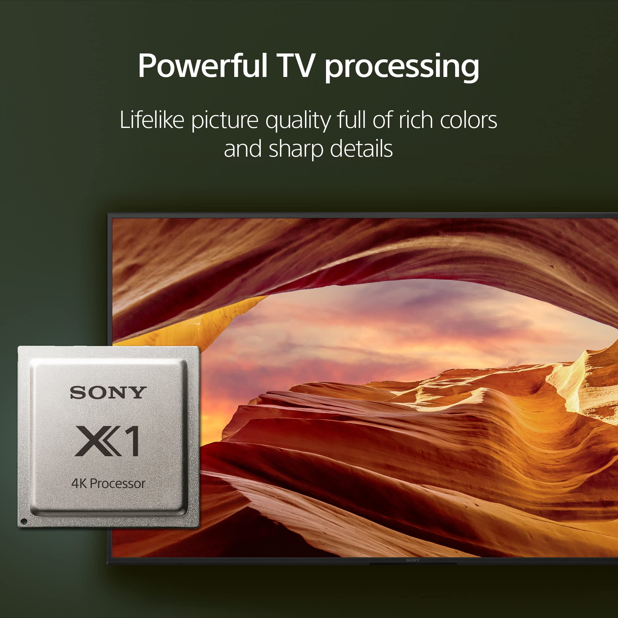 Sony 85 Inch 4K Ultra HD TV X77L Series: LED Smart Google TV KD85X77L- 2023 Model