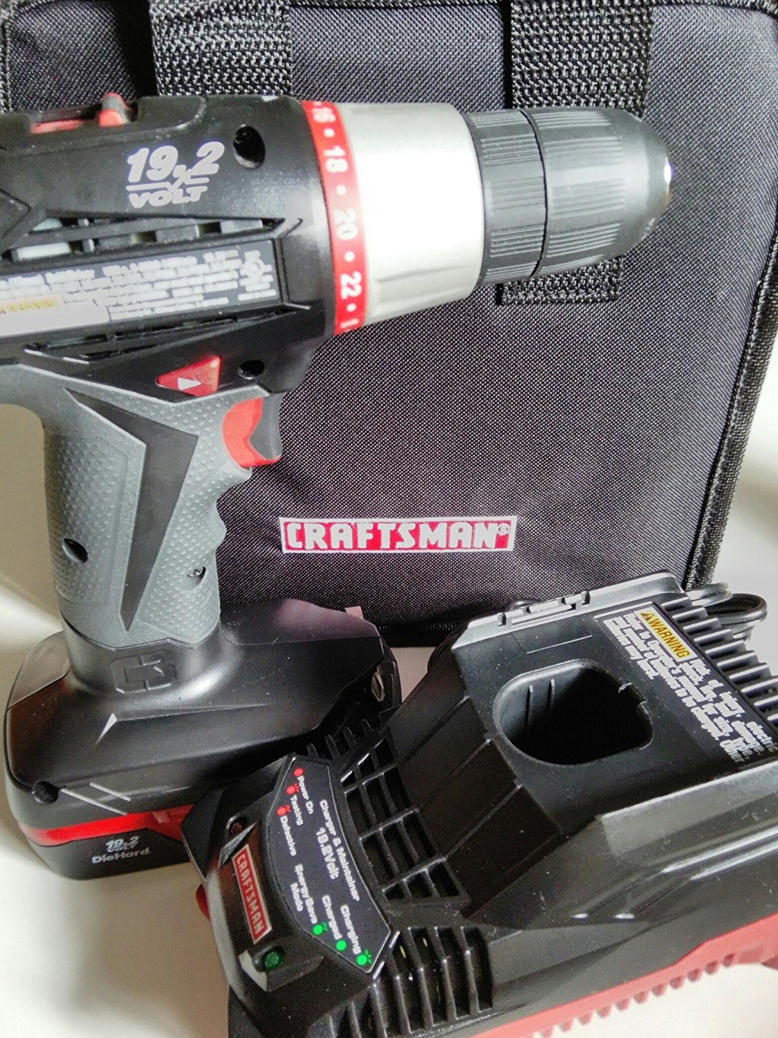 Craftsman 17191X C3 Drill Driver Kit with Lithium-Ion Battery 35703