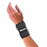 MUELLER Neoprene Wrist Sleeve, Black, Md