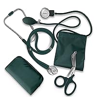 Nurse EMT Starter Pack Stethoscope, Blood Pressure Monitor and Trauma 7.5