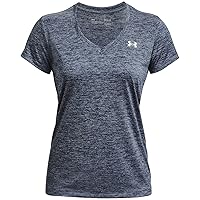 Under Armour Womens Twist Tech 4-Way Stretch Wicking V-Neck T-Shirt