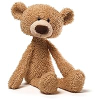Toothpick, Classic Teddy Bear Stuffed Animal for Ages 1 and Up, Beige, 15”