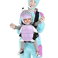 elope Disney Monsters Inc Boo Velour Baby Carrier Cover Costume, Infant Halloween Costume Character Standard
