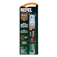 Repel Insect Repellent, Repel Mosquitoes Ticks and Gnats, Effective, Long-Lasting Protection, (Pocket Size Pump Spray) 40% DEET, 0.475 fl Ounce