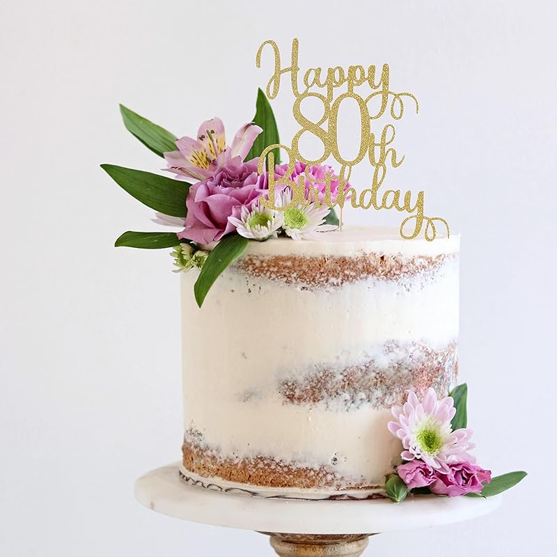 32+ Elegant Picture of 80Th Birthday Cake Ideas - davemelillo.com | 80  birthday cake, Birthday cake pictures, 70th birthday cake