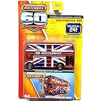 Matchbox 60th Anniversary Superfast Routemaster Double Decker Bus Union Jack British Flag