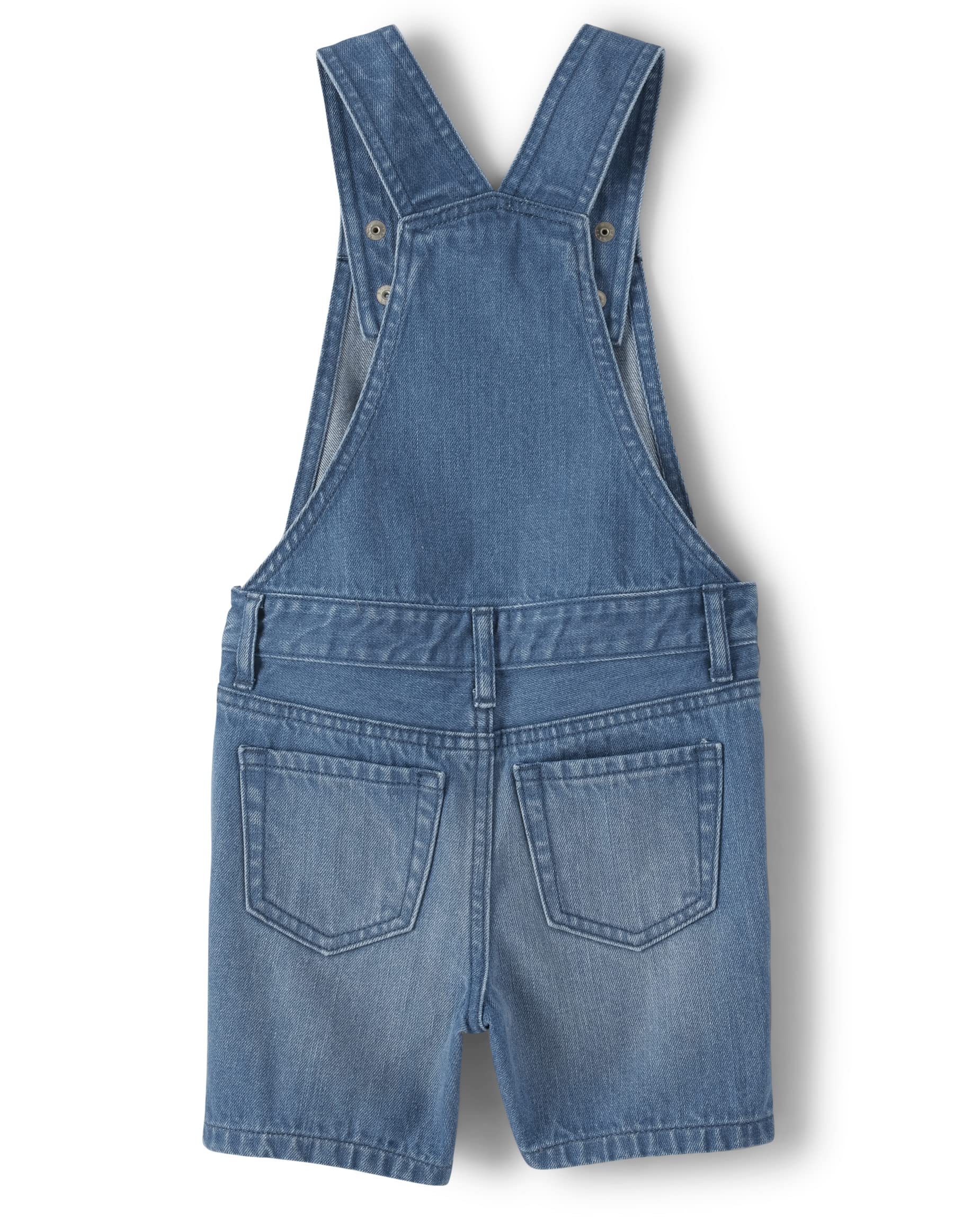 The Children's Place Girls Denim Shortall Overalls