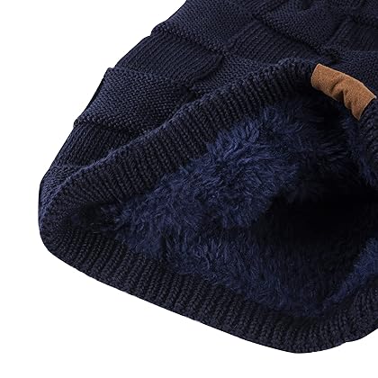 REDESS Beanie Hat for Men and Women Winter Warm Hats Knit Slouchy Thick Skull Cap