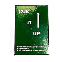 Cue It Up- New Family Friendly Card Game, Fun, Easy to Play, Engaging All Players, Game Night Card Game for Adults, Teens and Kids.