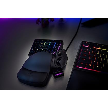 Razer Tartarus V2 Gaming Keypad: Mecha-Membrane Key Switches - One Handed Keyboard - 32 Programmable Keys - Customizable Chroma RGB Lighting - Programmable Macros - Classic Black