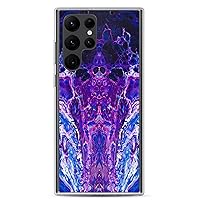NightOwl Studio Custom Phone Case Compatible with Samsung Galaxy, Slim Cover for Wireless Charging, Drop and Scratch Resistant, Mauve Haze Samsung Galaxy S22 Ultra