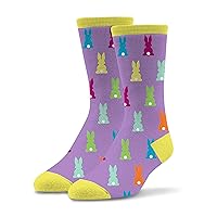 Socktastic Women's Cute Bunny Tail Socks - Cute and Fun Novelty Socks for Women, Fits Shoe Sizes 6-11,Medium,M1510R_BUN2
