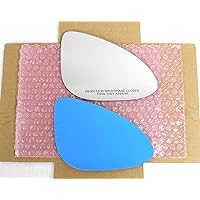 New Replacement Mirror Glass with Full Size Adhesive for 2013-2016 Chevrolet Spark Passenger Side View Right RH