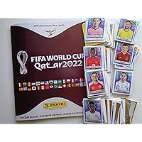 PANINI World Cup Qatar 2022 Complete 670 Sticker Collection + Album 🔥, White