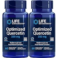 Life Extension Optimized Quercetin, 60 Veg Caps (Pack of 2)