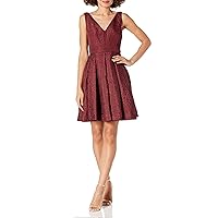 Women's Coco Jacquard Fit-and-Flare Dress