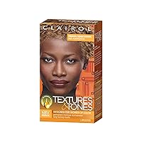 Texture and Tones Permanent Hair Color, Fade Resistant Hair Dye & Color, 1 oz