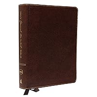 NKJV, Journal the Word Bible, Large Print, Bonded Leather, Brown, Red Letter Edition: Reflect, Journal, or Create Art Next to Your Favorite Verses NKJV, Journal the Word Bible, Large Print, Bonded Leather, Brown, Red Letter Edition: Reflect, Journal, or Create Art Next to Your Favorite Verses Bonded Leather