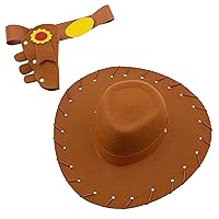 Disney Pixar Woody Costume Accessory Set for Kids – Toy Story One size