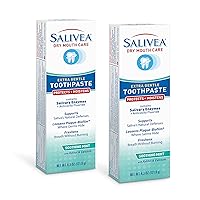 Dry Mouth Toothpaste - Soothing Mint Toothpaste with Natural Salivary Enzymes - Gentle Toothpaste to Aid Dry Mouth Care - Natural, Paraben Free Dry Mouth Toothpaste - Mint Flavor (2 Pack)