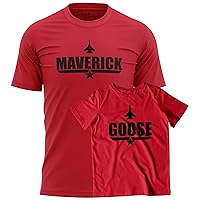 Maverick and Goose Inspired Family Shirt Set for Father Son Mother Daughter Youth Toddler