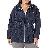 EVANS Women's Plus Size Jacket Lt Weight Hooded