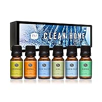 P&J Fragrance Oil Clean Home Set | Lemongrass, Fresh Cotton, & Fresh, Aloe, Bamboo, Orange Candle Scents for Making, Freshie Scents, Soap Making Supplies, Diffuser