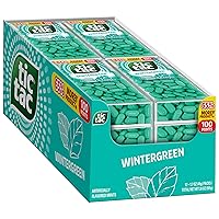 Tic Tac Wintergreen Breath Mints, Bulk 12 Pack, On-The-Go Refreshment, 1.7 oz Each