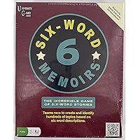 Six Word Memoirs Card Game by University Games | The Incredible Game of 6 Word Stories | Fun Party Game for Friends and Family | For Ages 12 Years and Up