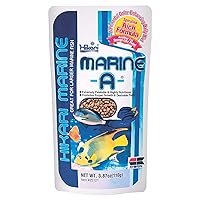 Hikari Marine-A Pellets Fish Food for Larger Marine Fish, 3.87 oz (110g)