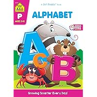 School Zone - Alphabet Workbook - 64 Pages, Ages 3 to 5, Preschool, ABC's, Letters, Tracing, Alphabetical Order, and More (School Zone Get Ready!™ Book Series) School Zone - Alphabet Workbook - 64 Pages, Ages 3 to 5, Preschool, ABC's, Letters, Tracing, Alphabetical Order, and More (School Zone Get Ready!™ Book Series) Paperback