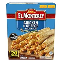 El Monterey Taquitos Flour, Chicken and cheese Box, 20 Oz