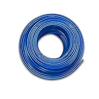 Food Grade 1/4 Inch Plastic Tubing for RO Water Filter System, Aquariums, Refrigerators, ECT; BPA free; Made from FDA compliant materials and meets NSF Standards and Regulations (10 Feet, Blue)
