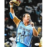 Jerry Lawler The King signed 8x10 photo autographed Wrestling Legend JSA - Autographed Wrestling Photos