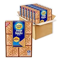Honey Maid Fresh Stacks Graham Crackers, 6 - 12.2 oz Boxes (36 Total Stacks)