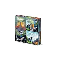 3 Small Games Plus Expansion Pack - Mountain Goats, Sequioa, GPS - Fast to Learn, Fast to Play - Family, Kid and Adult Games