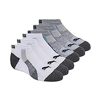 PUMA Kids' 6 Pairs Low Cut Socks