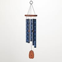 Woodstock Wind Chimes for Outside, Outdoor Decor, Garden and Patio Decor Garden Chime, 24'' Dahlia Wind Chime (GCBD)
