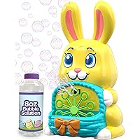 Move2Play Bunny Bubble Maker for Kids and Toddlers | Bubble Machine | Bubble Toy for Toddlers, Boys and Girls | Indoor & Outdoor | Birthday Party | Summer Fun