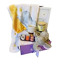 Baby Shower Gifts Box Set for New Baby, Best Baby Gifts Box for Newborn Baby and New Mom, Welcome Baby Unisex Newborn Gift Basket, Keepsake Gifts Neutral Boy and Girl, Funny Gift Sets Idea babyshower