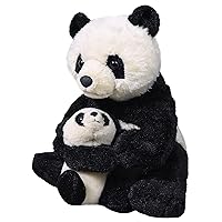 Mom & Baby Panda Plush, Stuffed Animal, Plush Toy, Gifts for Kids, 12
