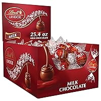 LINDOR Milk Chocolate Candy Truffles, Easter Chocolate, 25.4 oz., 60 Count
