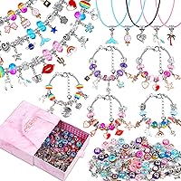 Charm Bracelet Making Kit for Girls, Unicorn/Mermaid Crafts Gifts Set Teen  Girl