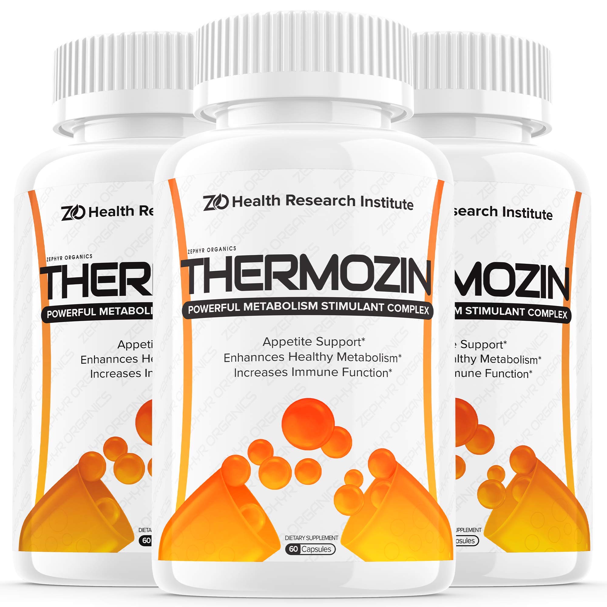 (3 Pack) ThermoZin New Formula Pills (180 Capsules)